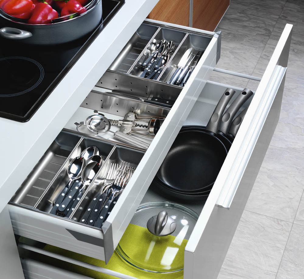 Cajones de cocina extraíbles: mantener el orden en el interior de tus  muebles - Murelli Cucine